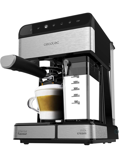 Germerse Máquina de cápsulas de café Cafetera Espresso Máquina de Vapor Espumador de Leche para el hogar Cafetería Restaurante Oficina 